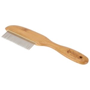 Grzebień dla psa lub kota Dingo bambusowa rączka 41 igieł obrotowych