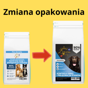 Hipoalergiczna bezzbożowa karma monobiałkowa ZEEZU DOG VET Weight Loss and Joints - Białoryba - Zdrowe stawy i kontrola wagi - wspierająca odchudzanie i stawy