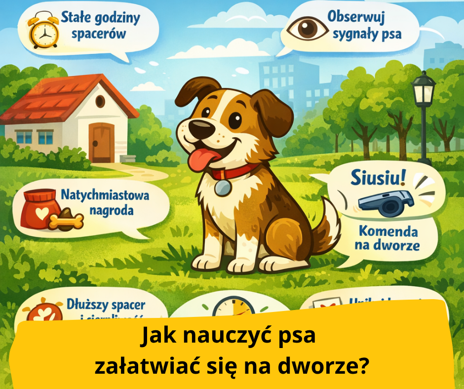 Jak nauczyć psa załatwiać się na dworze? [Skuteczny plan + najczęstsze błędy]
